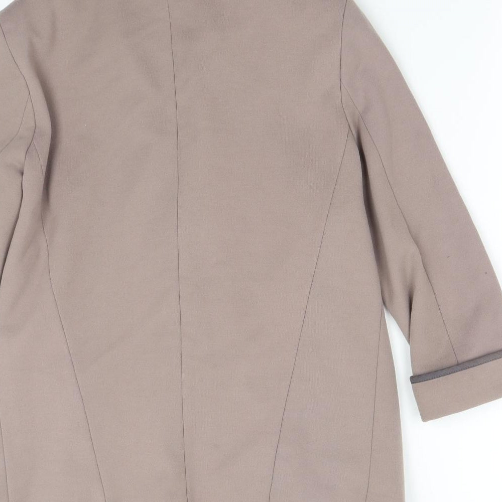 Topshop Womens Brown   Jacket Blazer Size 10