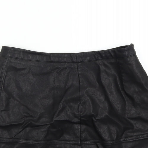 New Look Womens Black   Mini Skirt Size 8