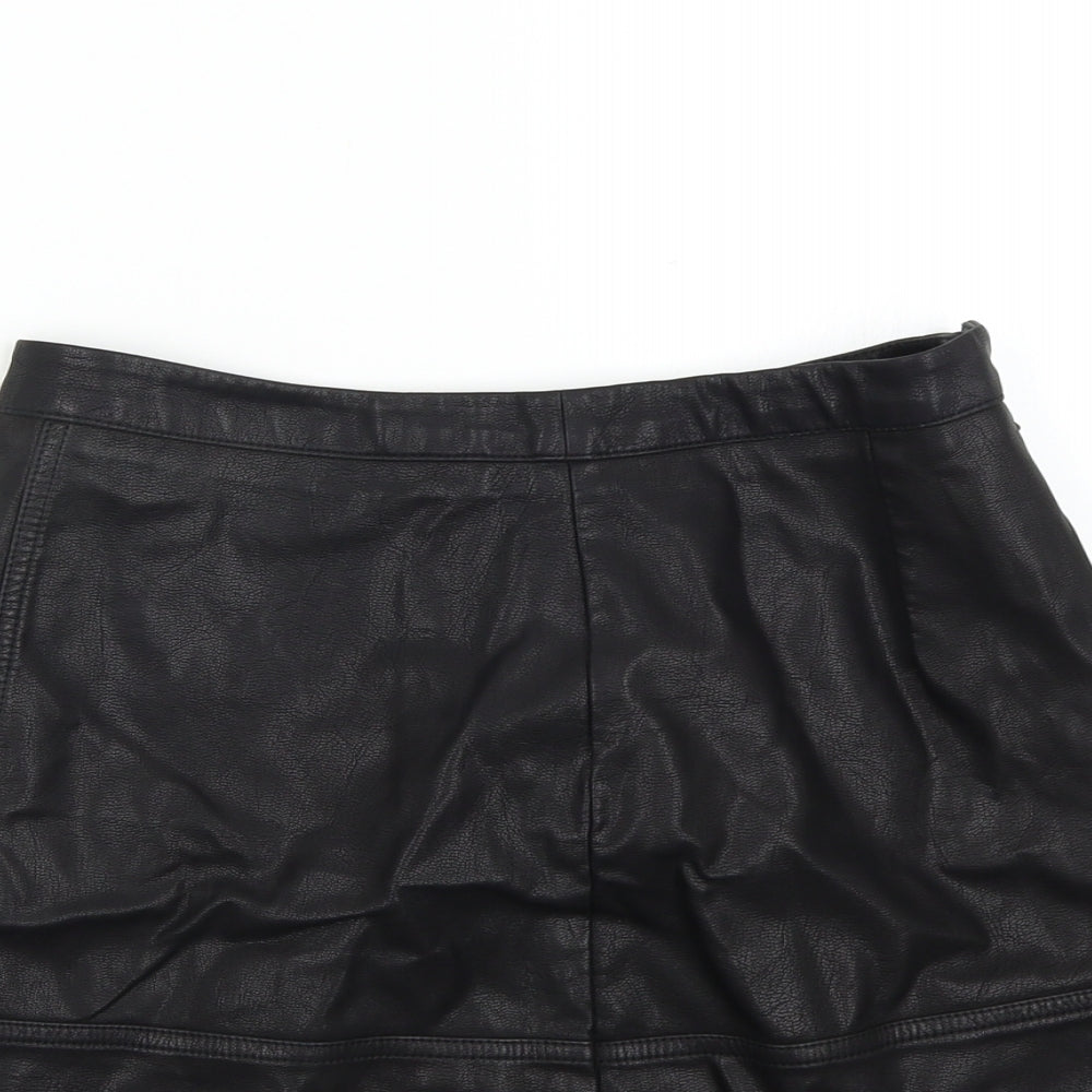 New Look Womens Black   Mini Skirt Size 8