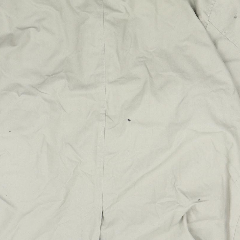 M&S Mens Beige   Overcoat Coat Size XL