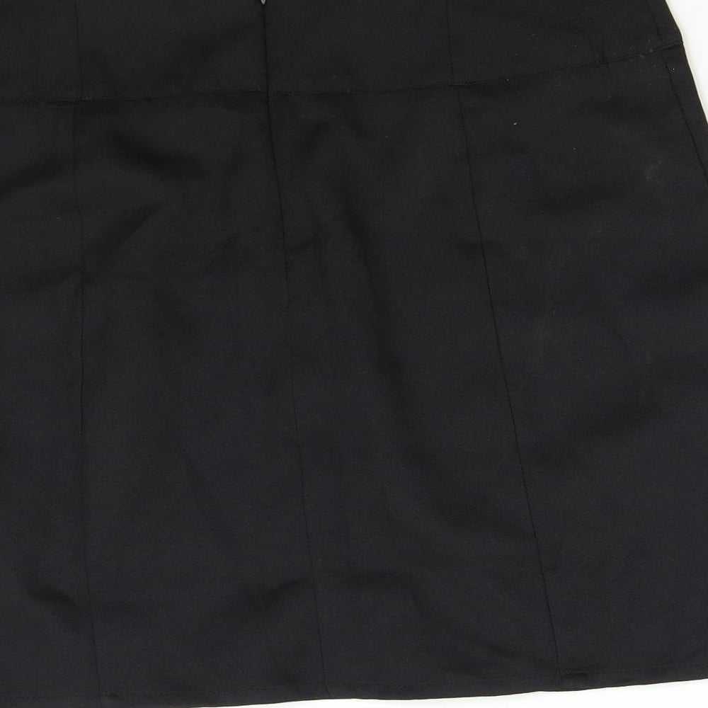 Boohoo Womens Black   Mini Skirt Size 14