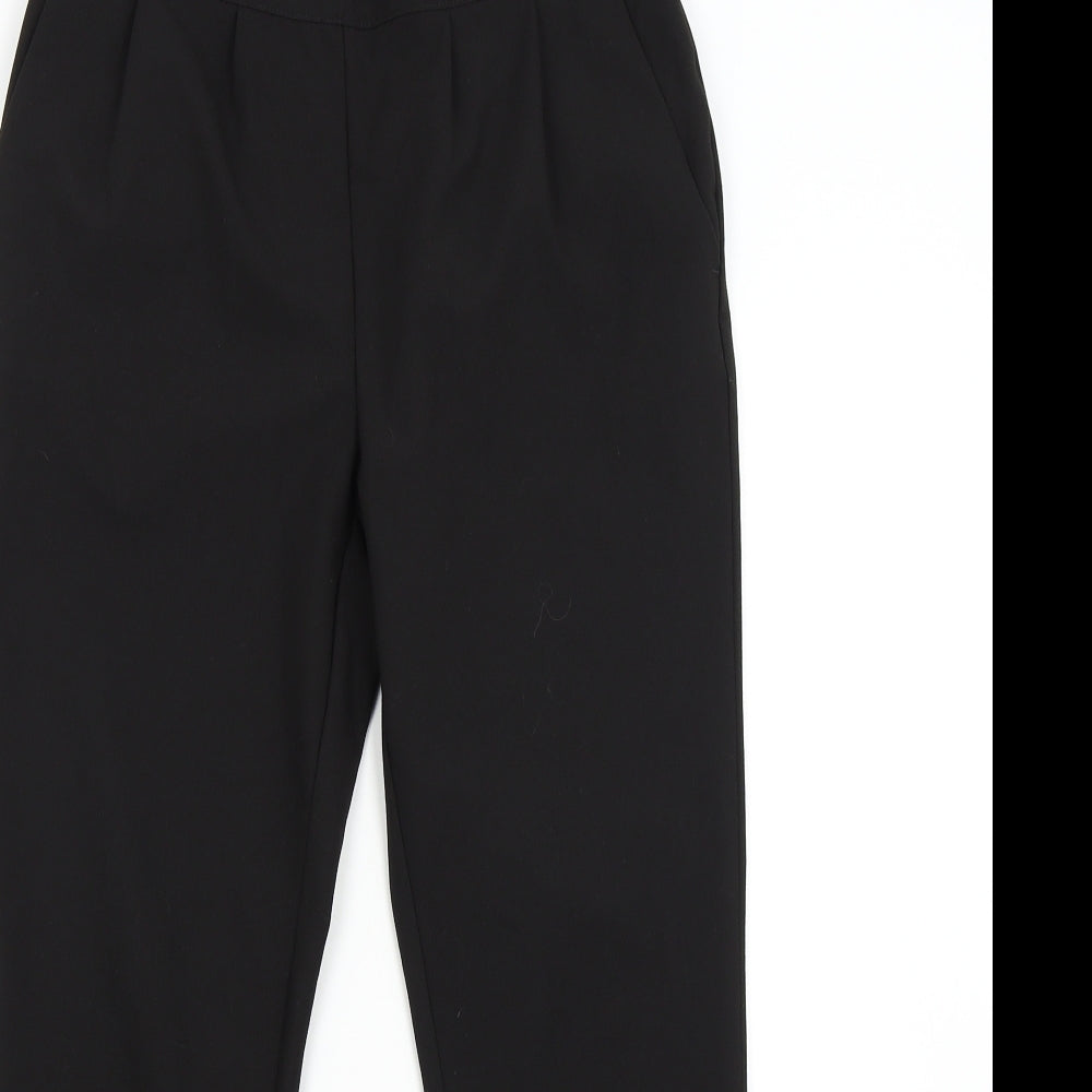 M&S Girls Black   Dress Pants Trousers Size 12-13 Years