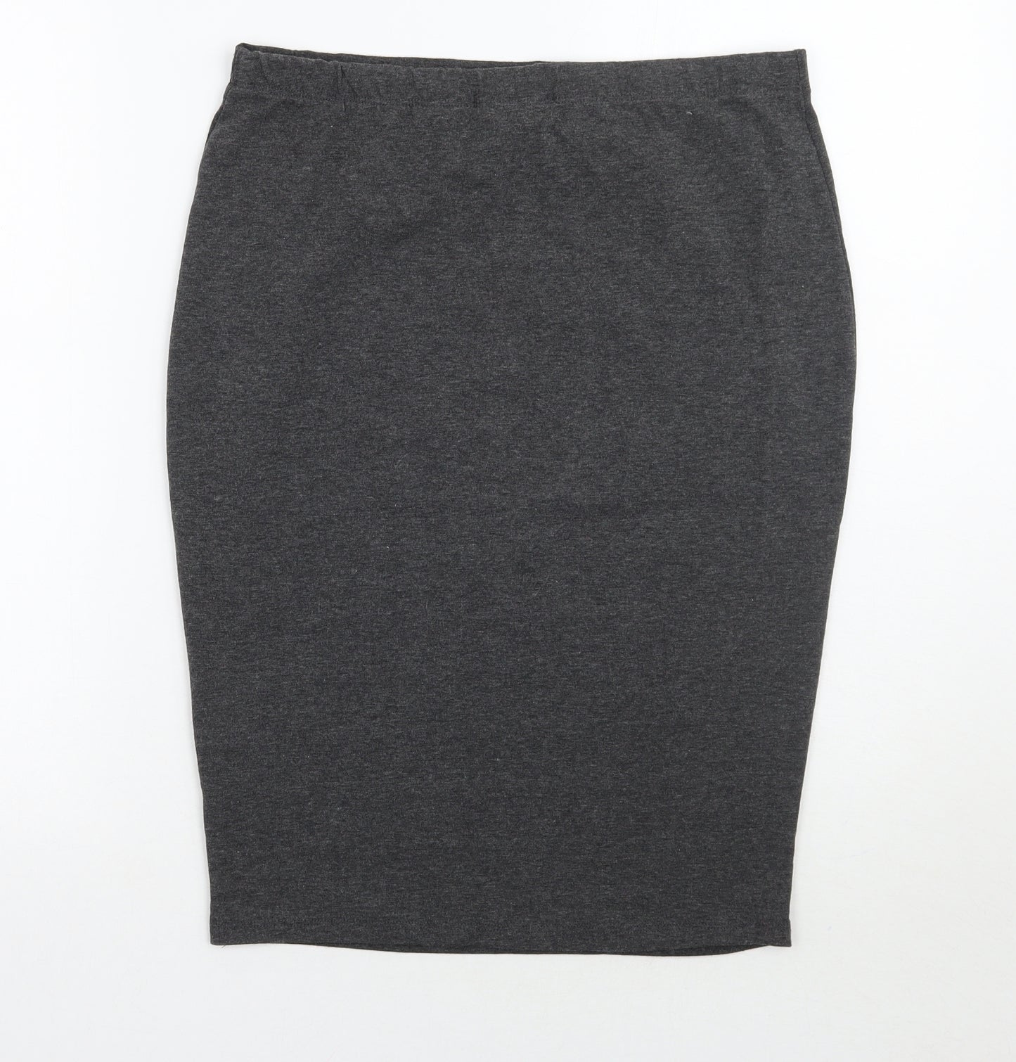 Primark Womens Grey   Straight & Pencil Skirt Size 12
