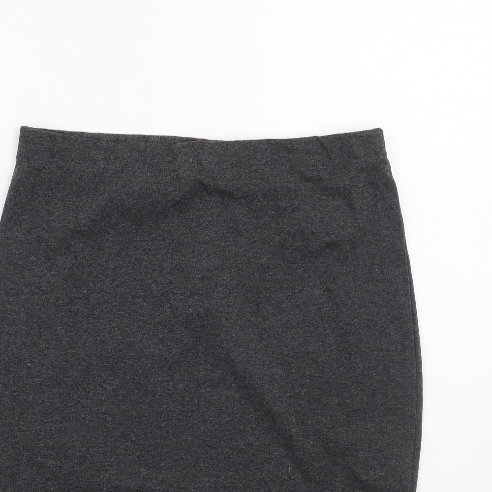 Primark Womens Grey   Straight & Pencil Skirt Size 12