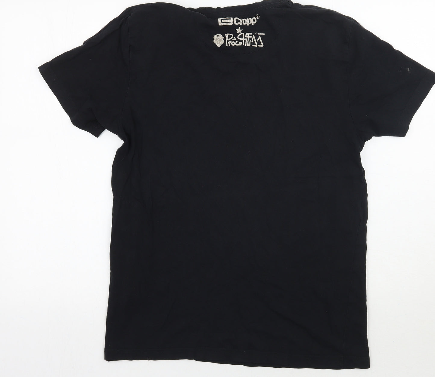 CROPP clothing Mens Black    T-Shirt Size M