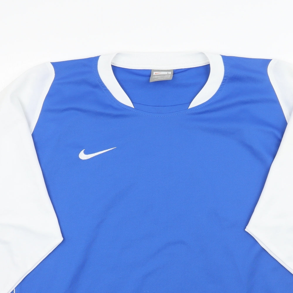 Nike Mens Blue    T-Shirt Size L