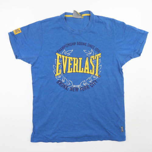 Everlast Mens Blue    T-Shirt Size M