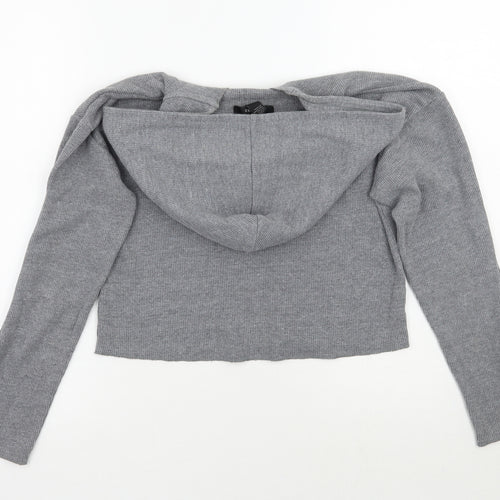 Forever21 Womens Grey   Pullover Hoodie Size S