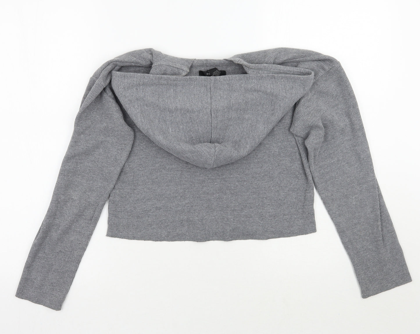 Forever21 Womens Grey   Pullover Hoodie Size S