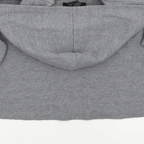 Forever21 Womens Grey   Pullover Hoodie Size S