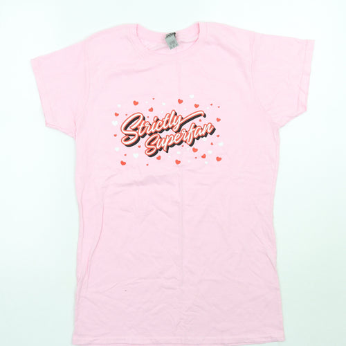 Gildan Womens Pink   Basic T-Shirt Size L