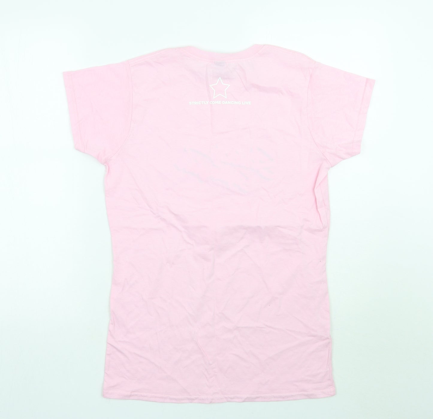 Gildan Womens Pink   Basic T-Shirt Size L