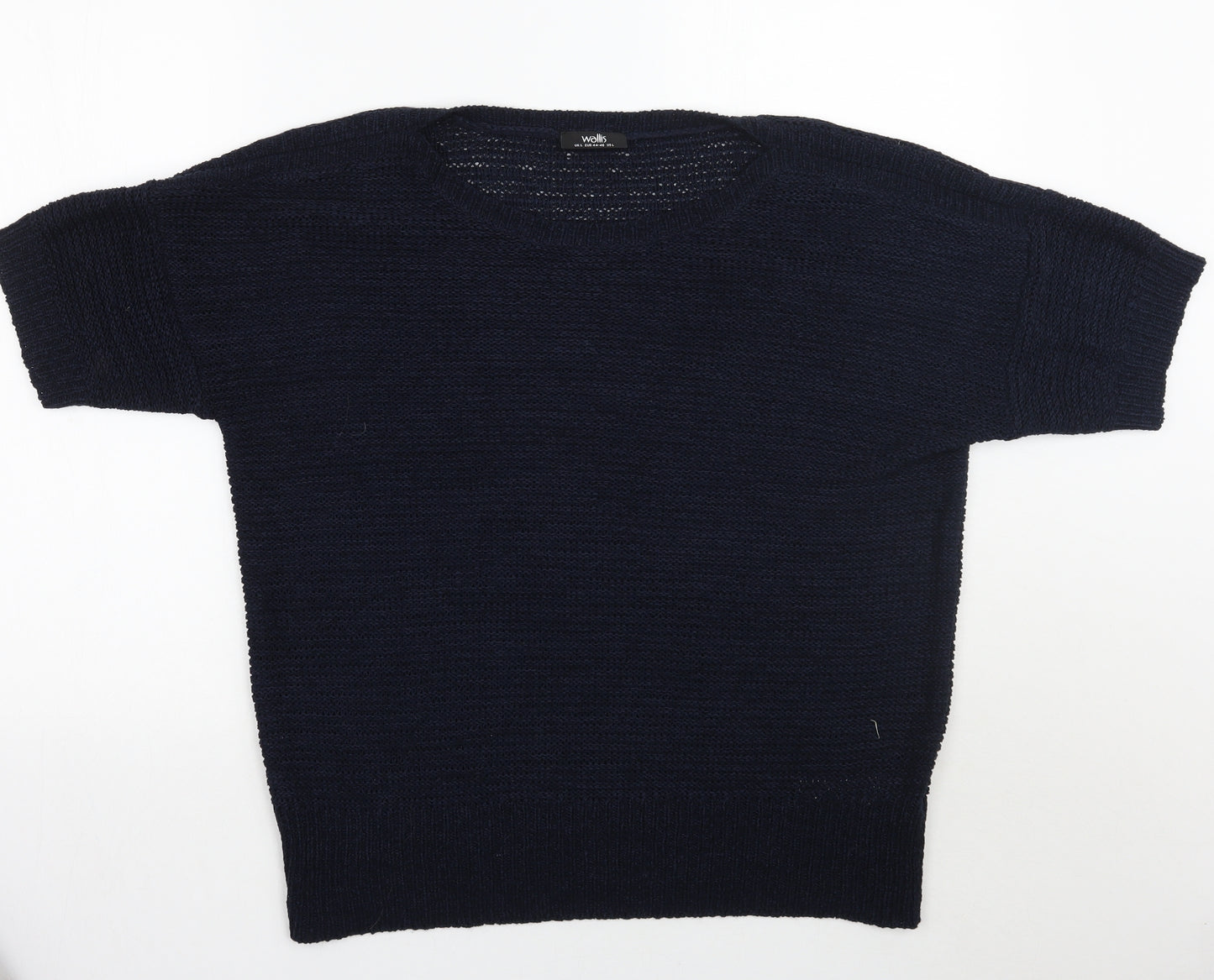 Wallis Womens Blue   Basic T-Shirt Size L