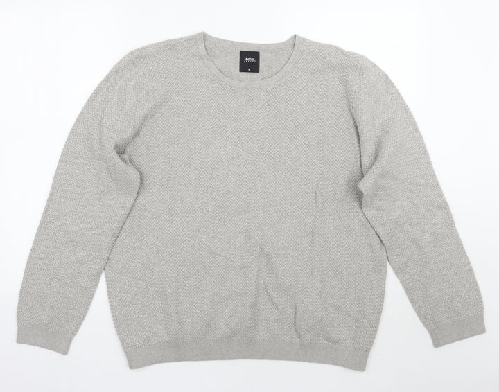 Burton Mens Grey Pullover Jumper Size XL