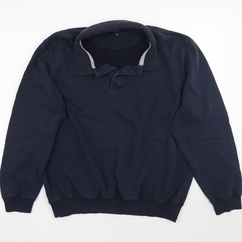 Easy Mens Blue   Pullover Jumper Size XL