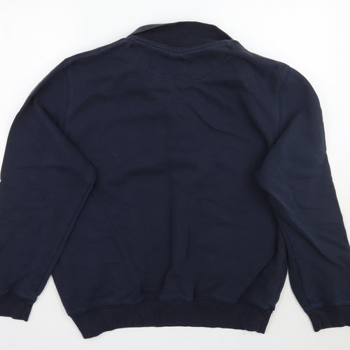 Easy Mens Blue   Pullover Jumper Size XL