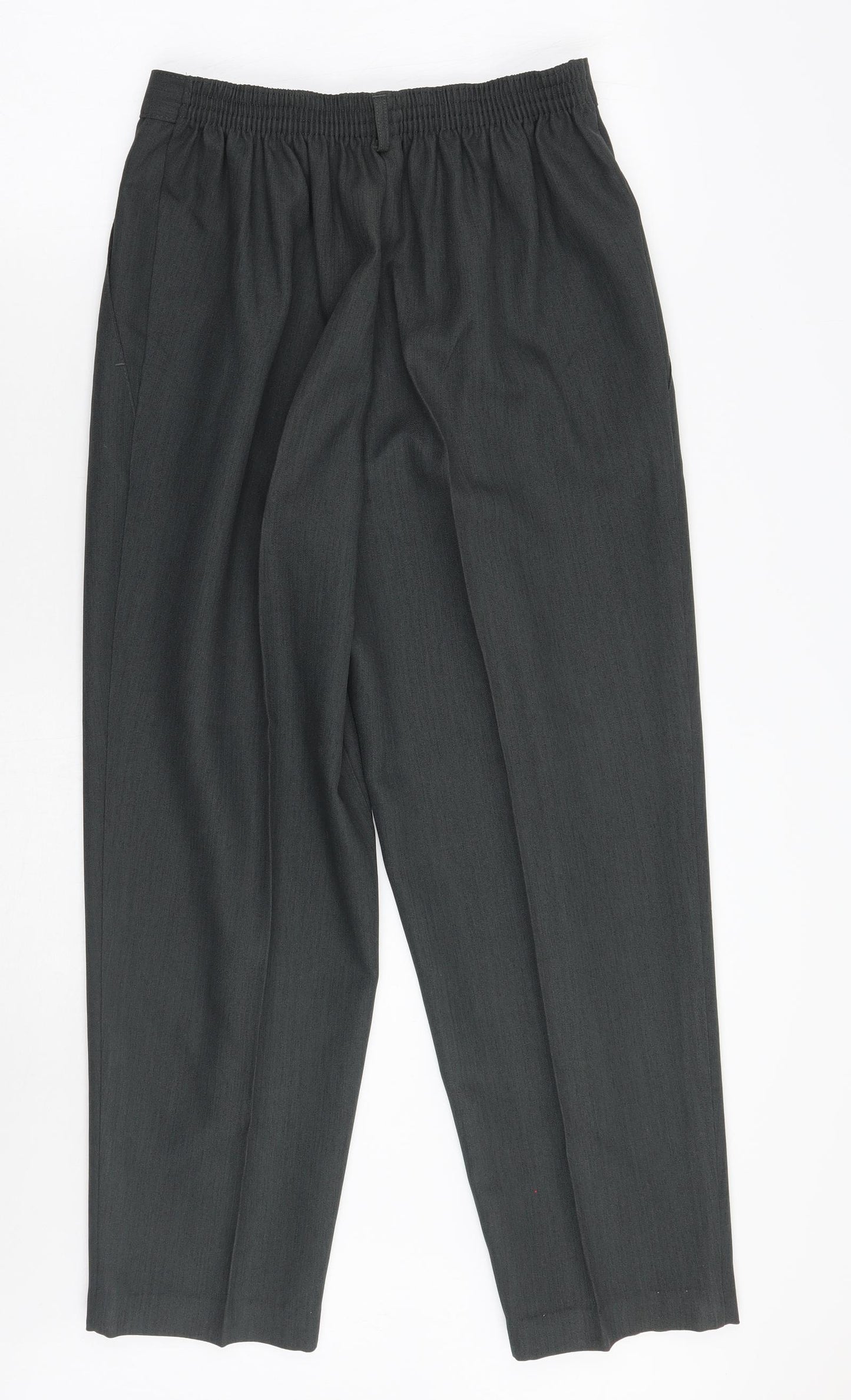 Marks and Spencer Womens Grey   Trousers  Size 14 L28 in