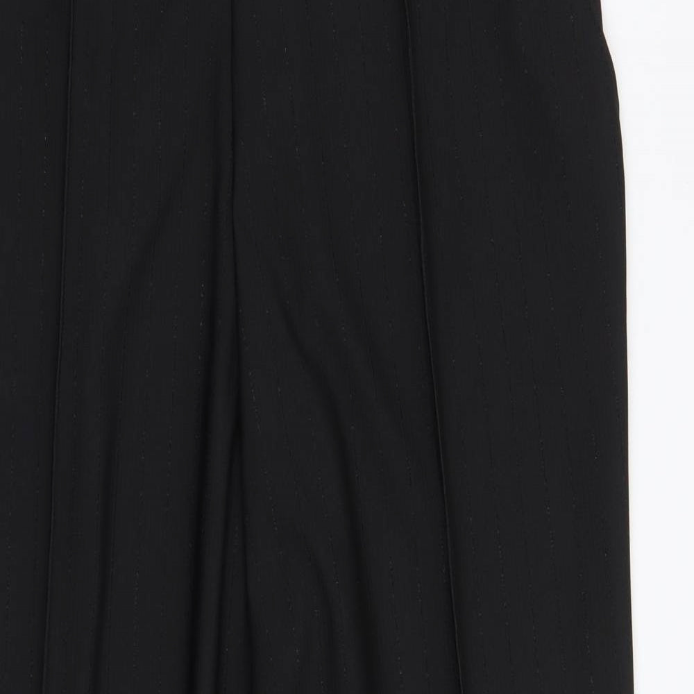 Marks and Spencer Womens Black   Trousers  Size 14 L28 in