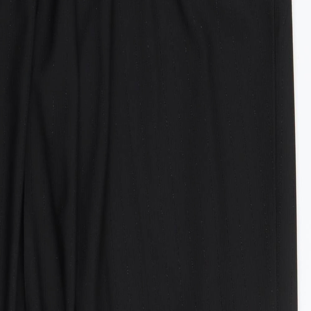 Marks and Spencer Womens Black   Trousers  Size 14 L28 in