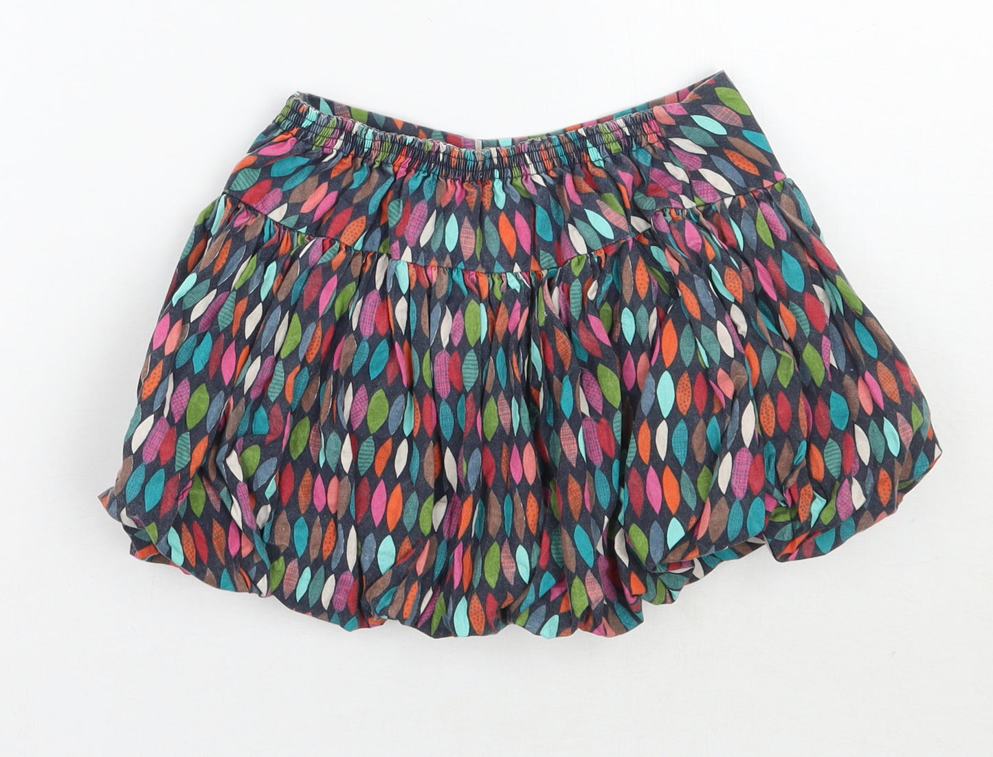 Joos Girls Black Geometric  A-Line Skirt Size 3 Years