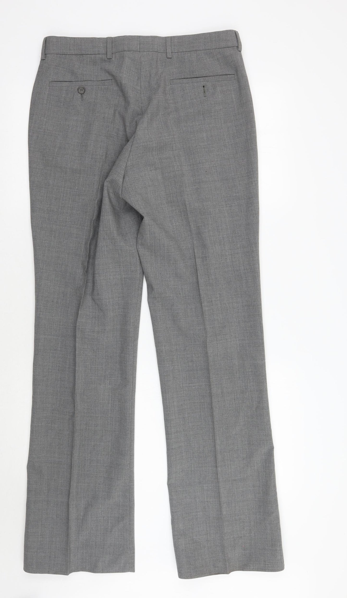 River Island Mens Grey   Trousers  Size 32 L33 in