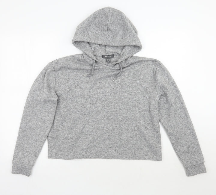 Primark Womens Grey Pullover Hoodie Size M