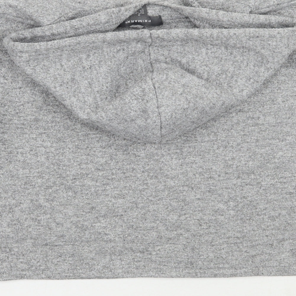 Primark Womens Grey   Pullover Hoodie Size M