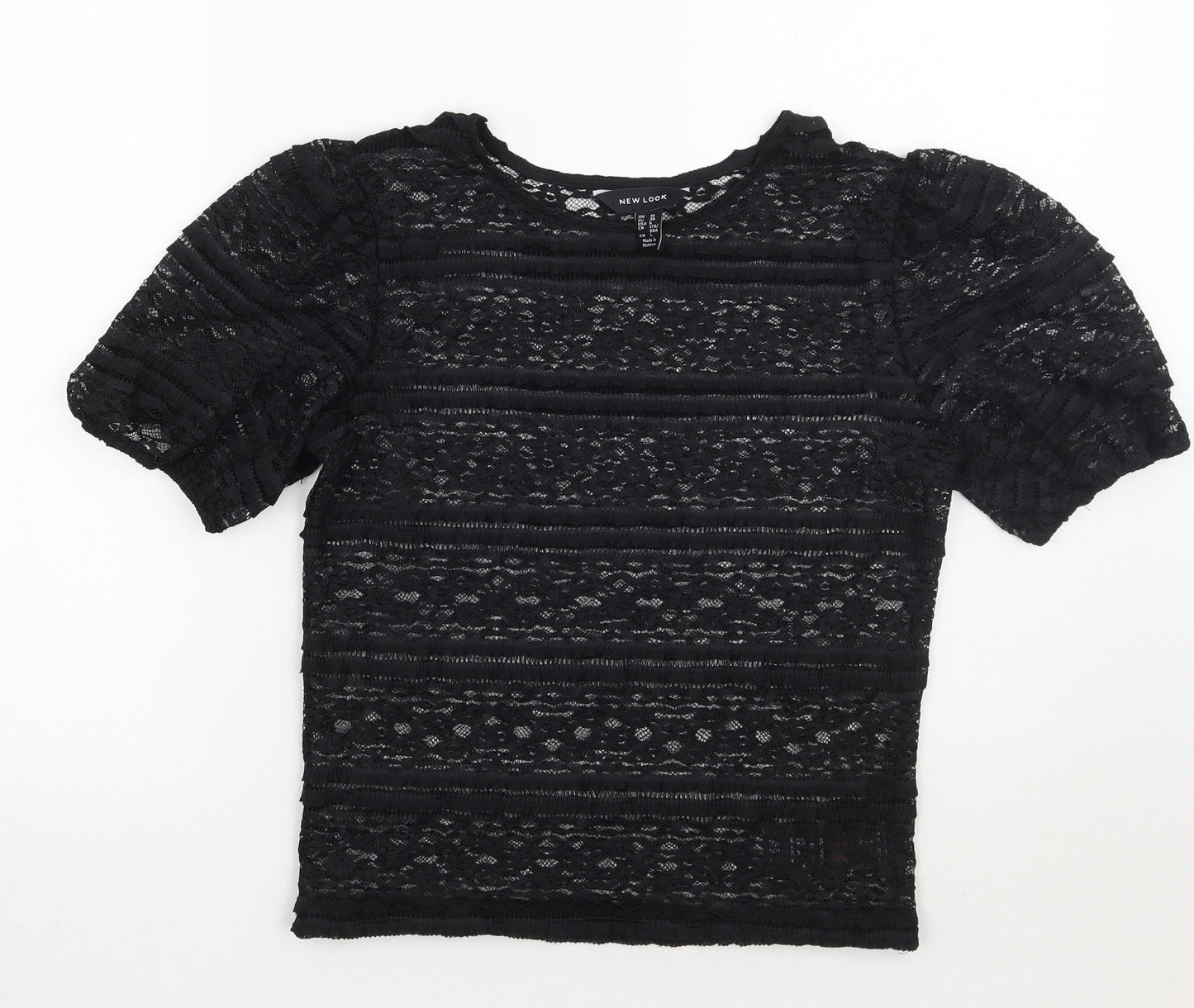 Newlook Womens Black   Basic T-Shirt Size 10