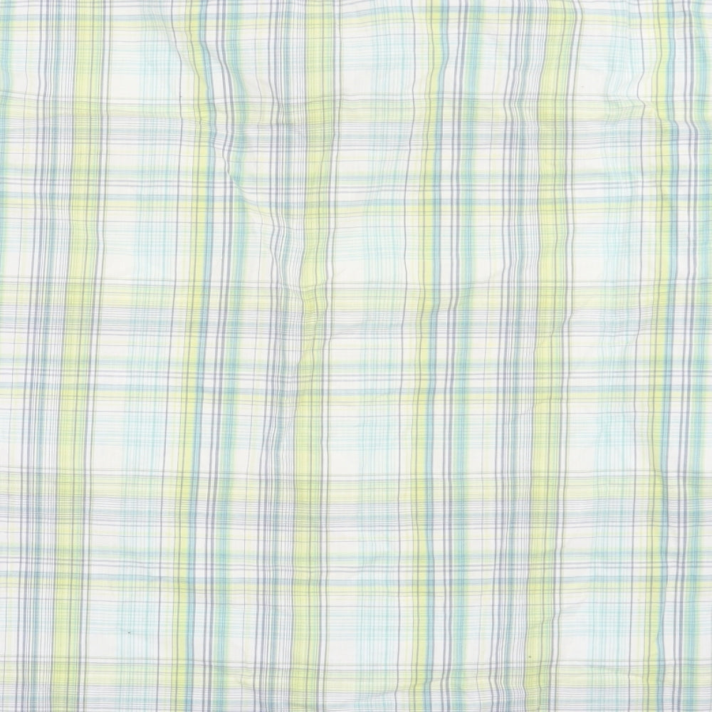 Marks and Spencer Mens Green Check   Button-Up Size XL