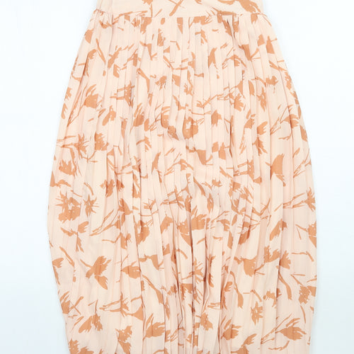 Mimi & daphne Womens Pink Geometric  A-Line Skirt Size XS
