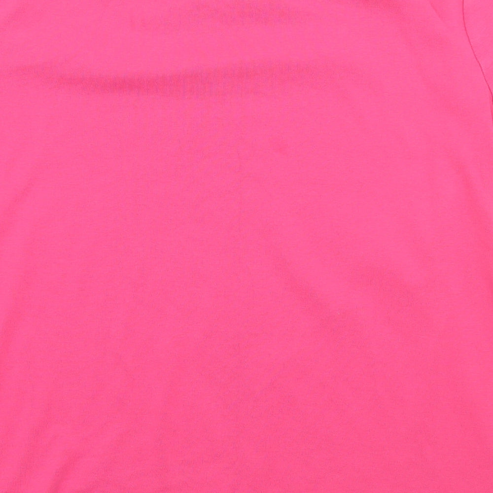 Marks and Spencer Womens Pink   Basic T-Shirt Size 16