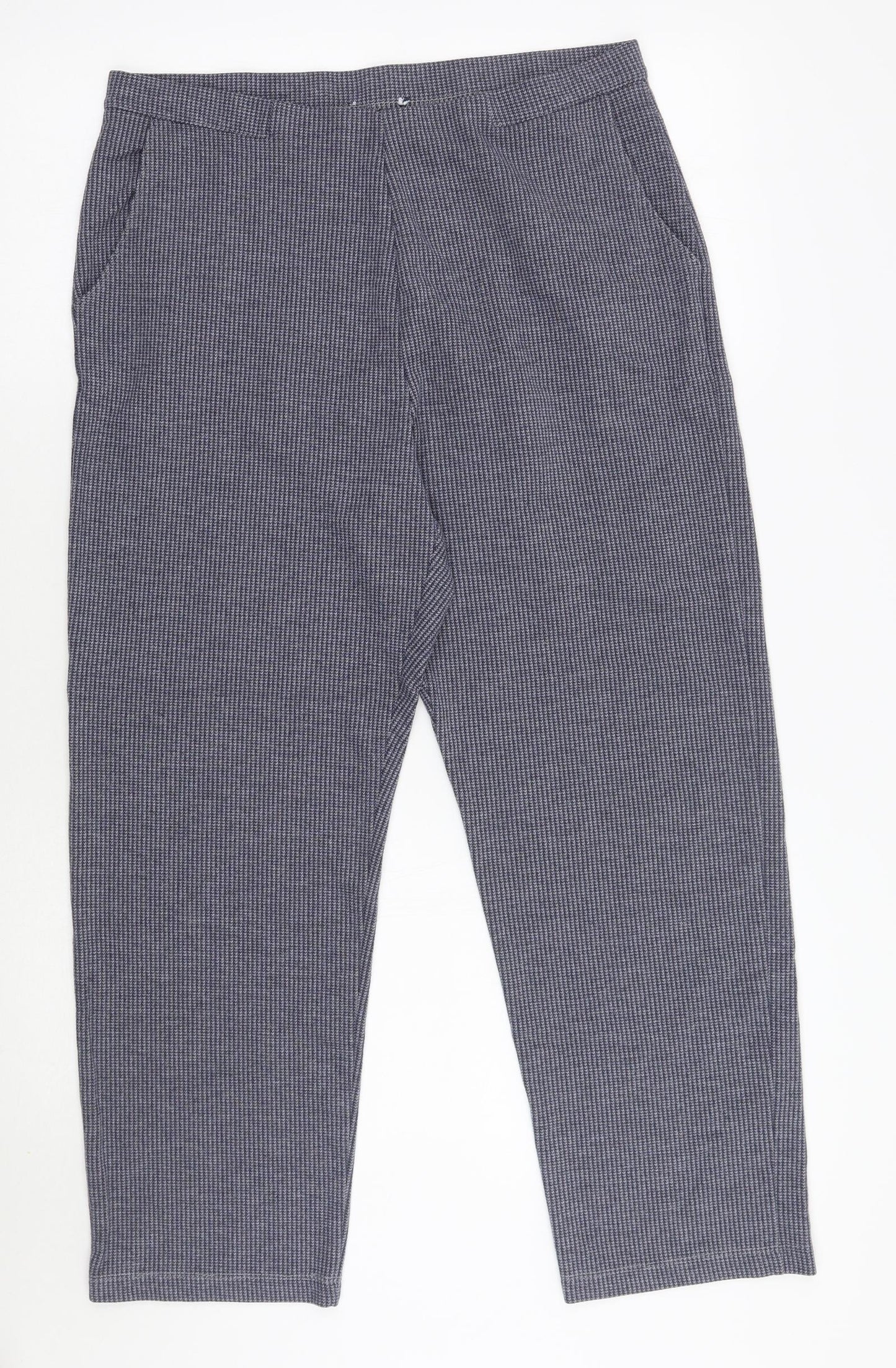 Marks and Spencer Womens Blue   Trousers  Size 14 L26 in