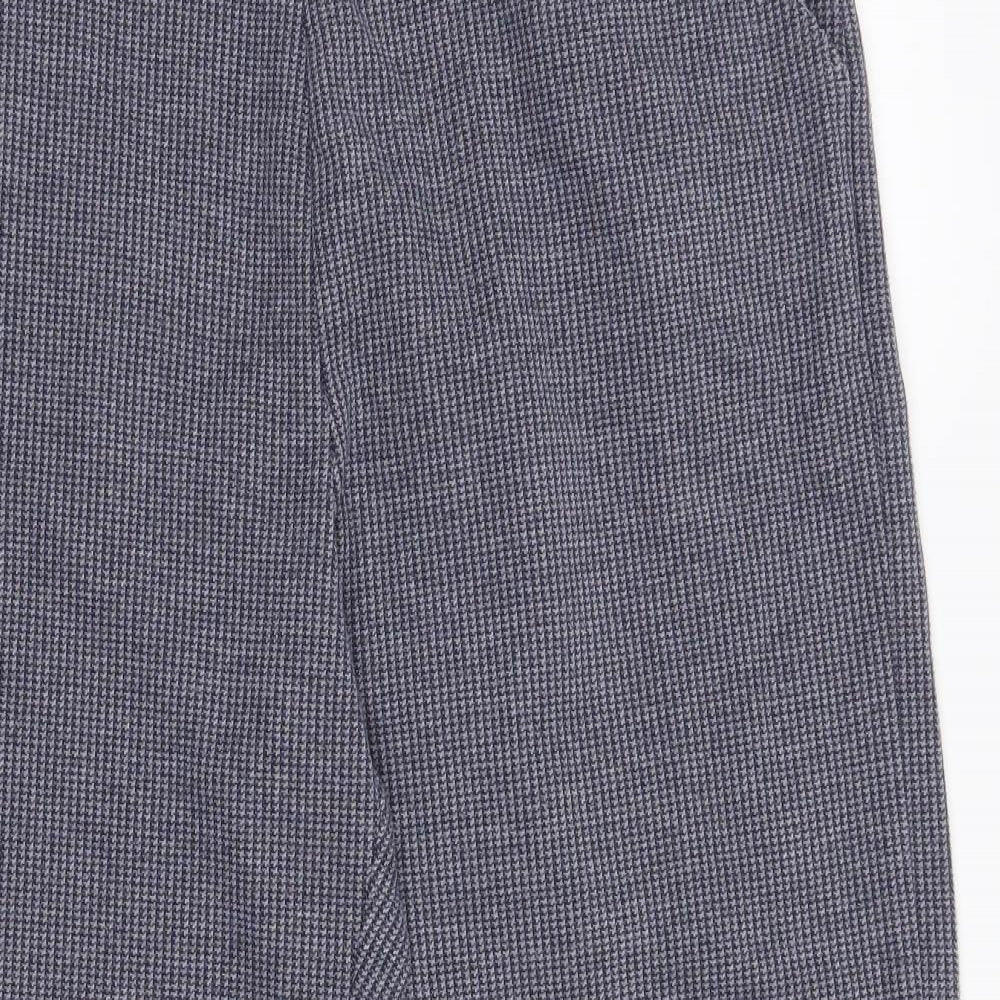 Marks and Spencer Womens Blue   Trousers  Size 14 L26 in