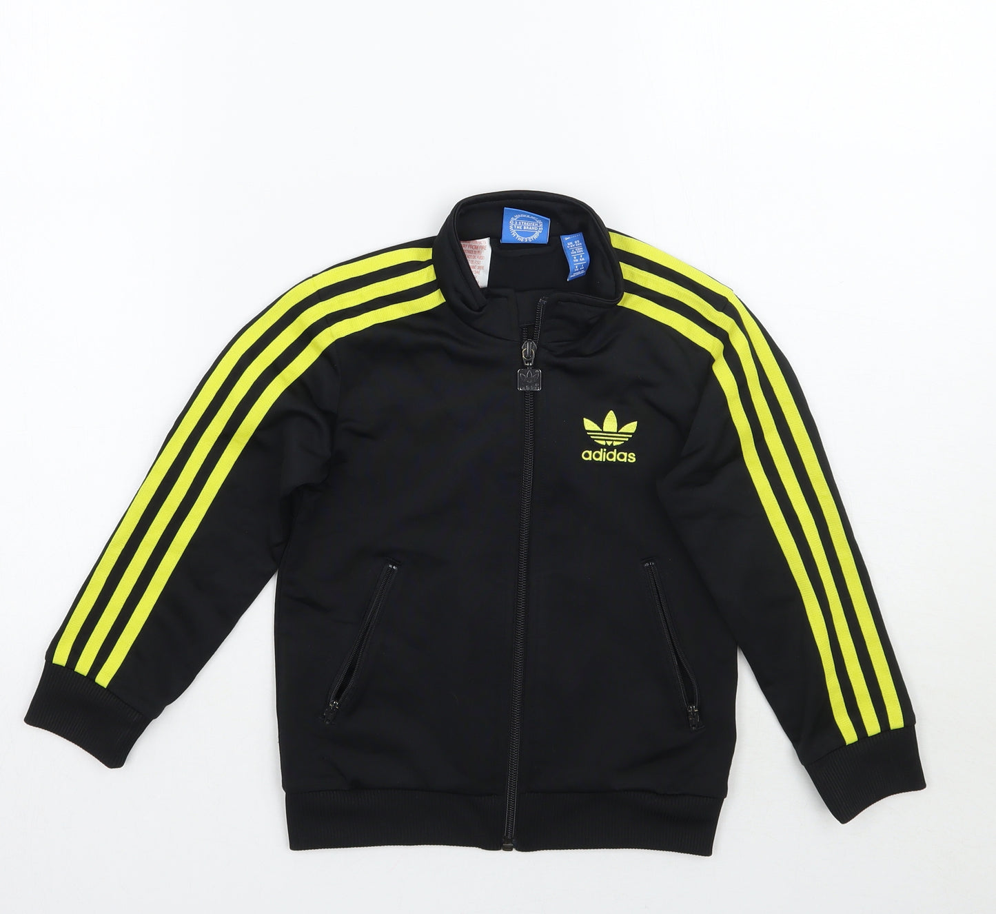 adidas Boys Black   Jacket  Size 5-6 Years