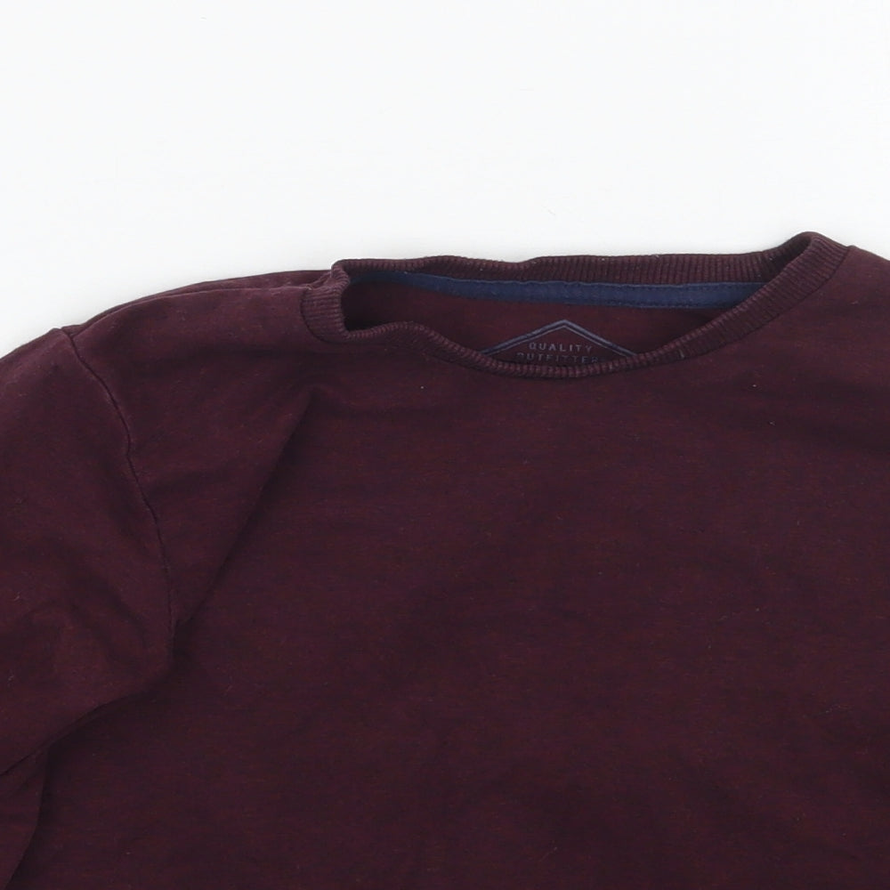 Matalan Boys Purple   Basic T-Shirt Size 6 Years