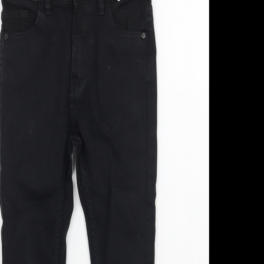 Denim & Co. Boys Black   Straight Jeans Size 6-7 Years