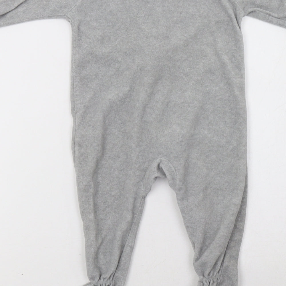 carters Baby Grey   Babygrow One-Piece Size 18 Months