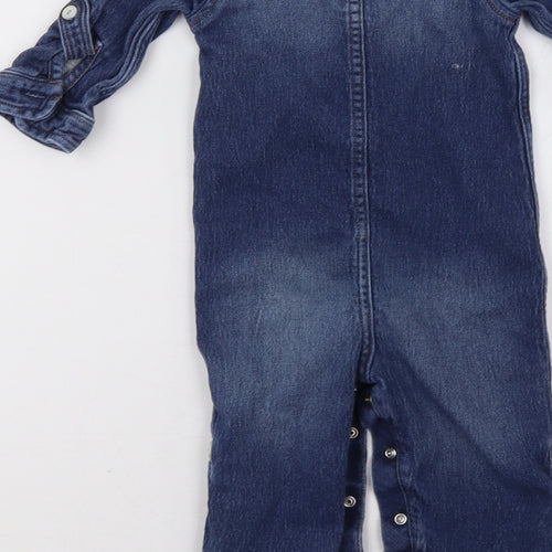 Gap Baby Blue   Dungaree One-Piece Size 6-9 Months