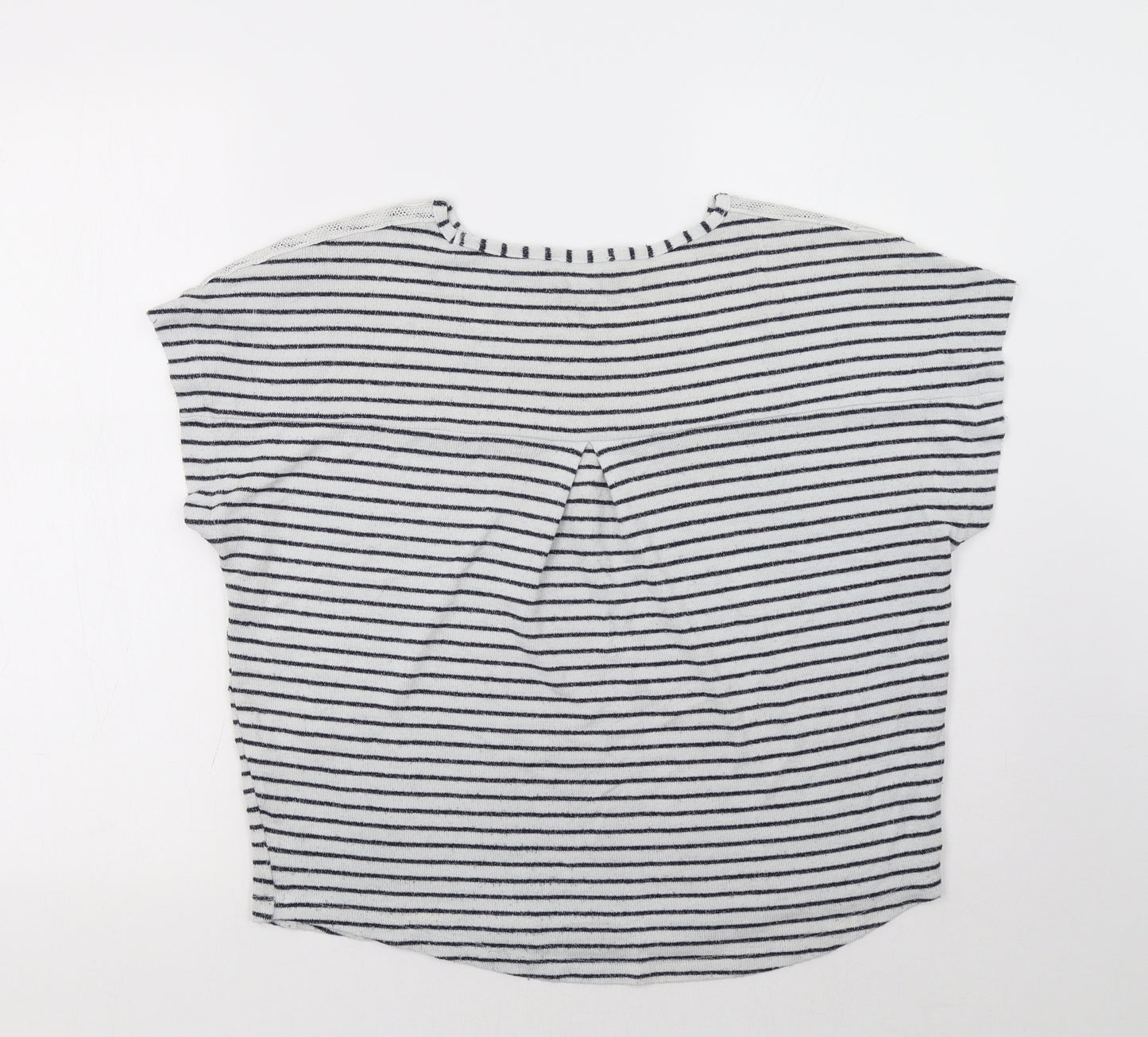 Sainsburys Womens Blue Striped  Pullover Sweatshirt Size 12