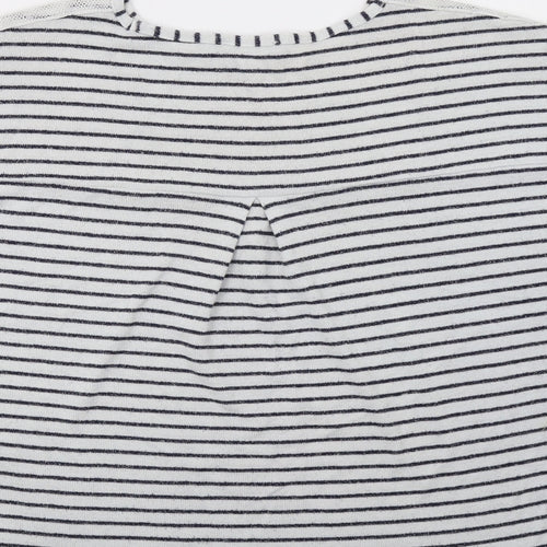 Sainsburys Womens Blue Striped  Pullover Sweatshirt Size 12
