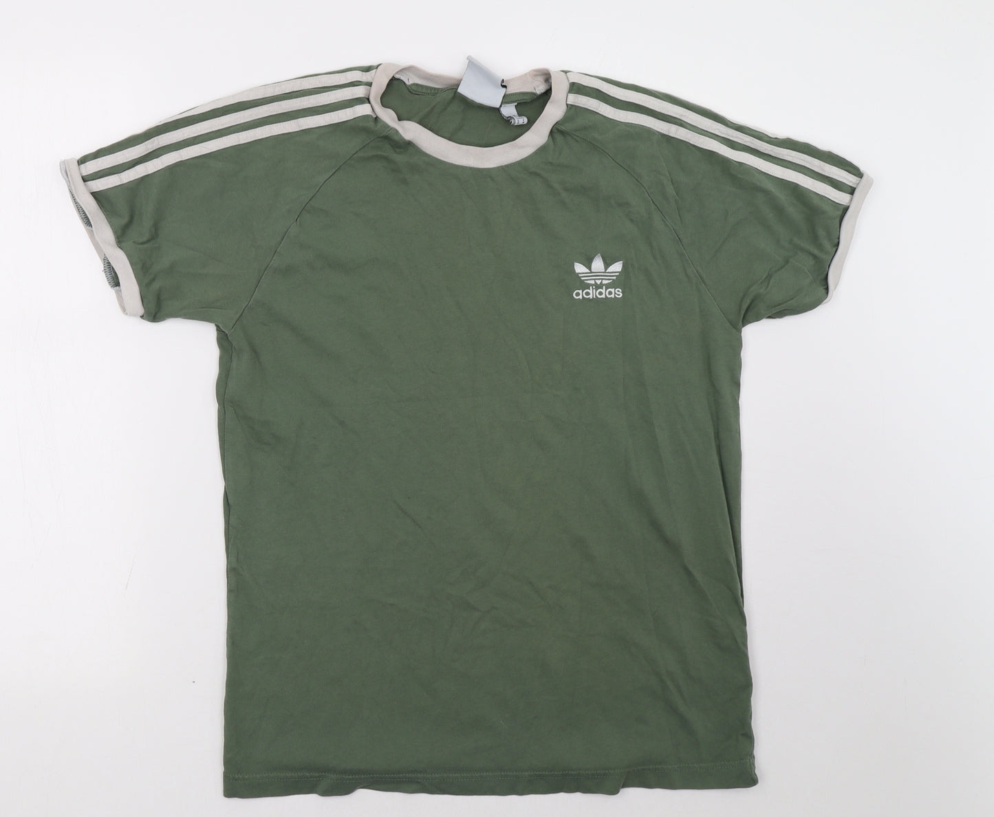 adidas Mens Green    T-Shirt Size M