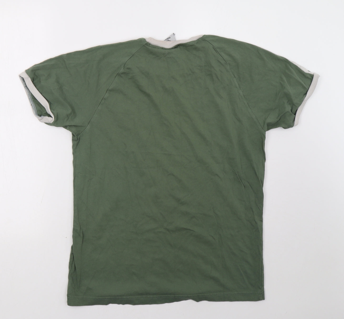 adidas Mens Green    T-Shirt Size M