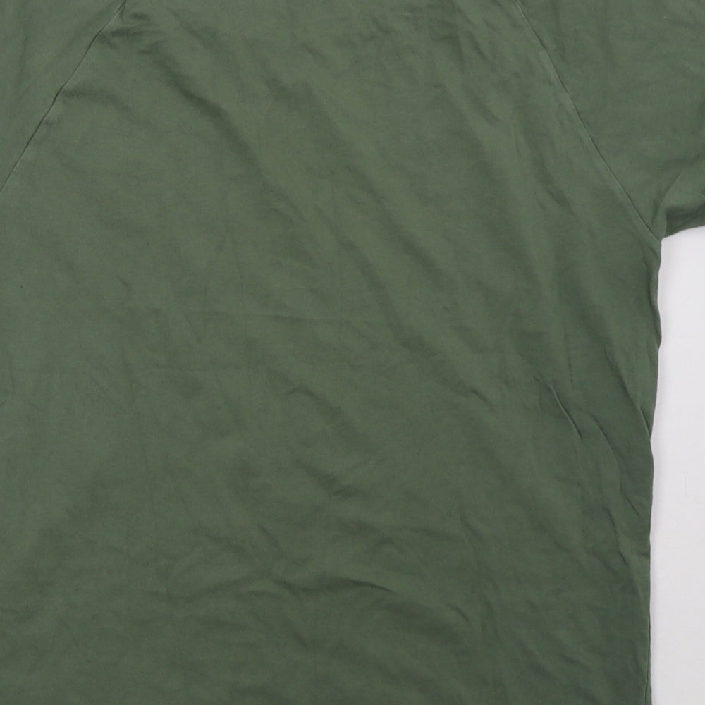 adidas Mens Green    T-Shirt Size M