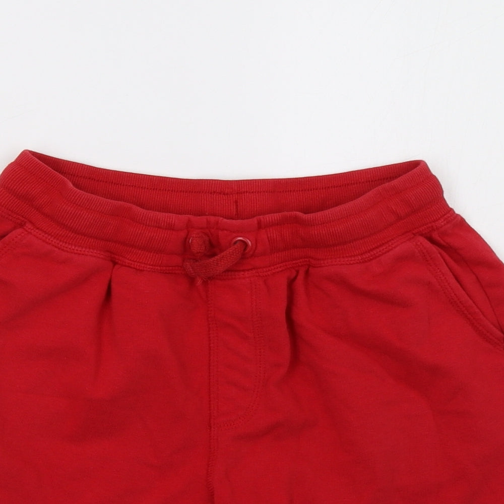 George Boys Red   Sweat Shorts Size 12-13 Years