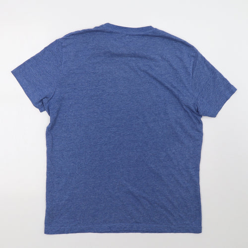 Sainsburys Mens Blue    T-Shirt Size L