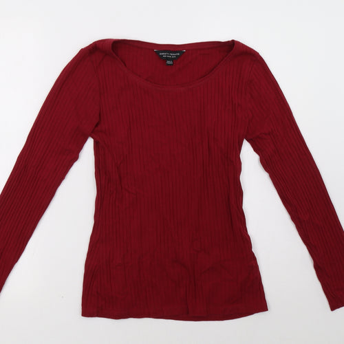 Dorothy Perkins Womens Red   Pullover Sweatshirt Size 12