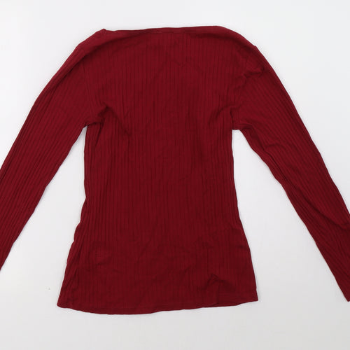 Dorothy Perkins Womens Red   Pullover Sweatshirt Size 12