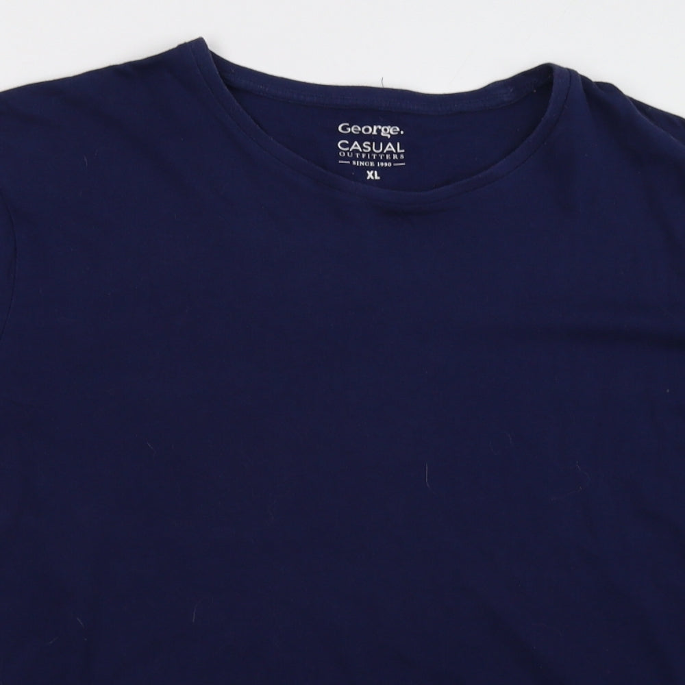 George Mens Blue    T-Shirt Size XL