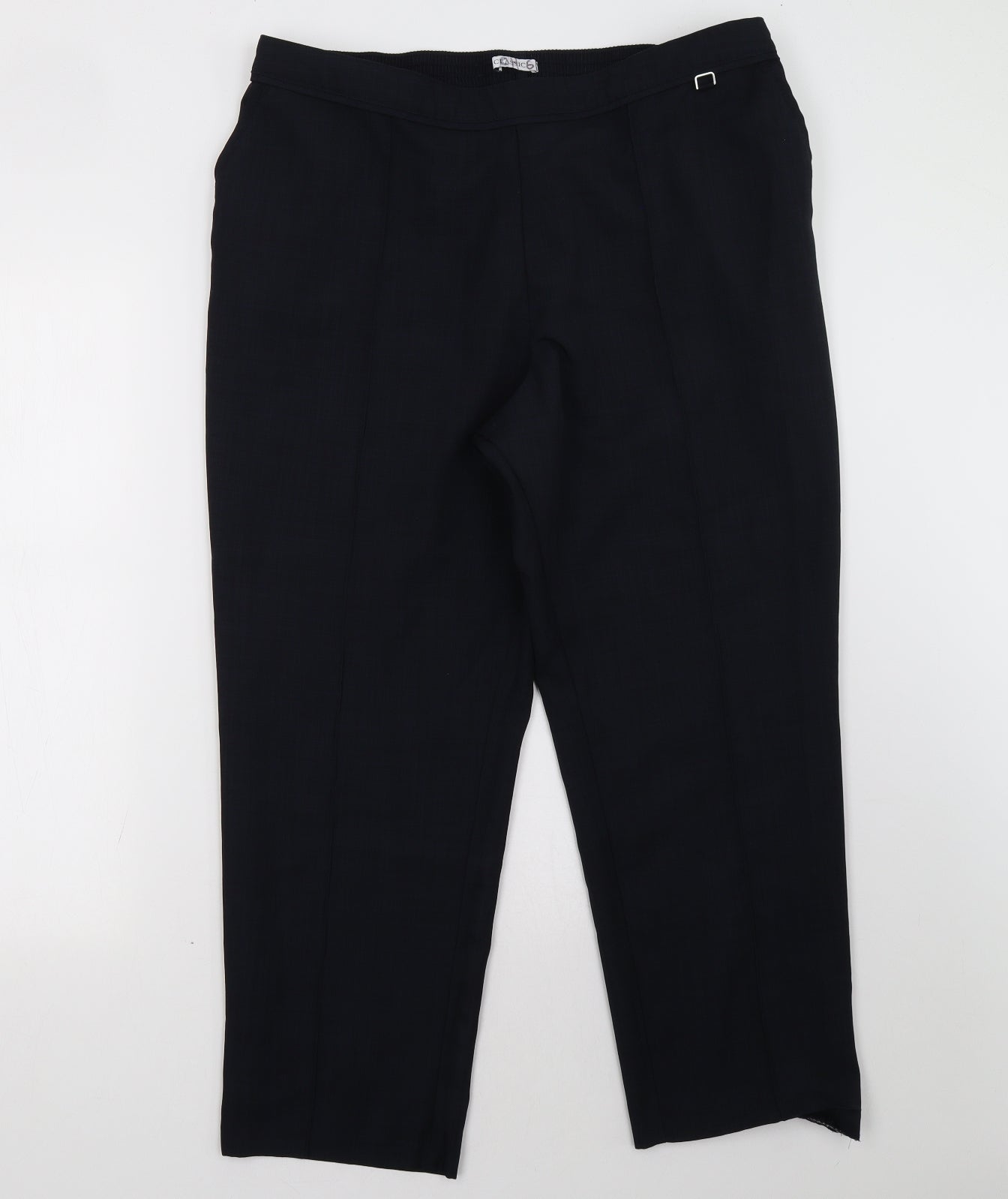 Marks and Spencer Womens Blue   Trousers  Size 18 L28 in