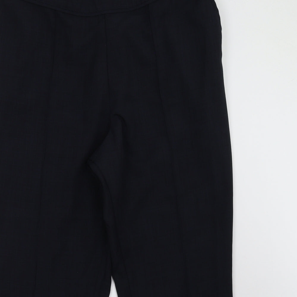 Marks and Spencer Womens Blue   Trousers  Size 18 L28 in